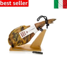 Prosciutto Spagnolo Serrano Spalla Riserva + Porta Prosciutto + Coltello 4.5 ...