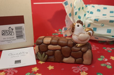 THUN PRESEPE CLASSICO # MURETTO con GALLO # FUORI PRODUZIONE NUOVO RARO