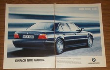 Rara Pubblicità BMW 728i -