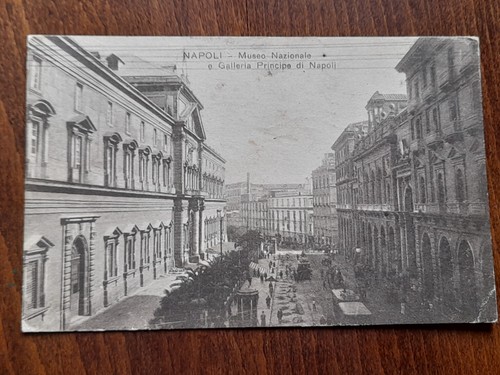 Napoli 1918 museo nazionale - napoli, e