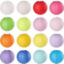 16 Pz Lanterne Rotonde Cinesi