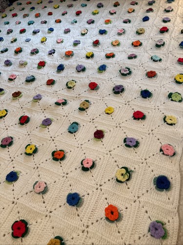 Coperta all uncinetto - coperta, quadrata