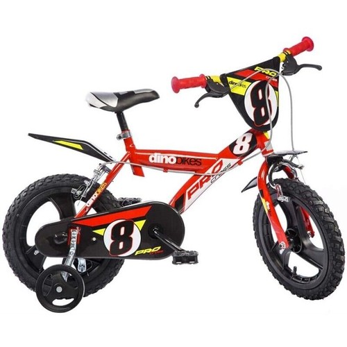Bicicletta pollici rossa - 16,