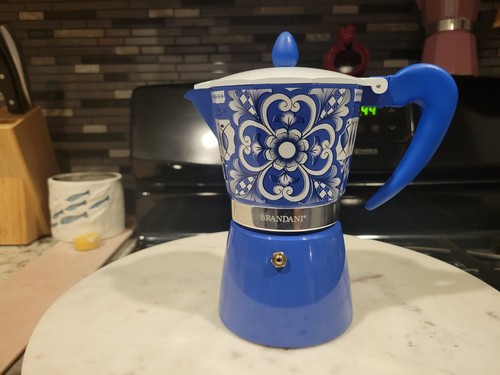 Brandani caffettiera blu - caffettiera,