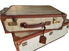 Valigia vera Pergamena E Valigetta 24 Ore Profili In Cuoio Vendo Insieme