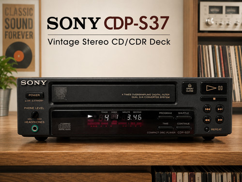 Sony cdp s37 - 🌈rare🌈, deck