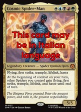 MTG COSMIC SPIDER-MAN EXC - SPIDER-MAN COSMICO 127 - SPM - MAGIC