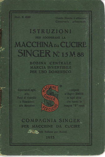 Libretto istruzioni macchina - libretto,