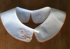 COLLETTO BIANCO Ricamo