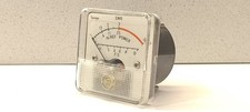 Strumento ad ago ROS SWR vintage ROSmetro ricetrasmettitore HF OM CB HAM radio 