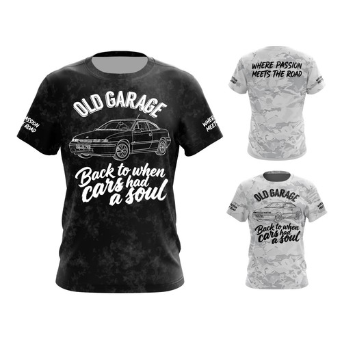 Shirt auto grafica vintage - t-shirt,