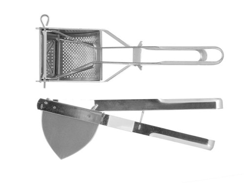 Schiacciapatate inox cromato - schiacciapatate,