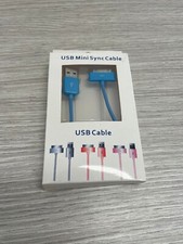Cavo USB blu per iPhone 4