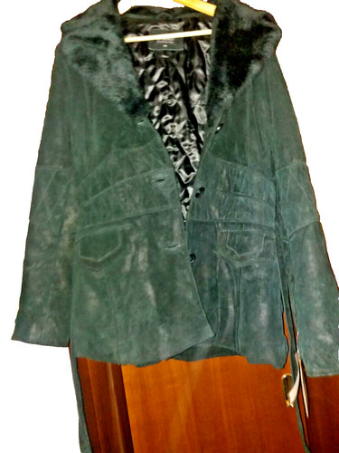Giacca pelle donna taglia - in,