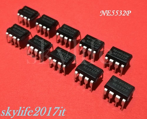 Ne5532p amplificatore - 10,