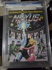 Nexus #1 Capital Comics CGC 9.4 1981 Mike Baron & Steve Rude 1° Nexus Raro Mag