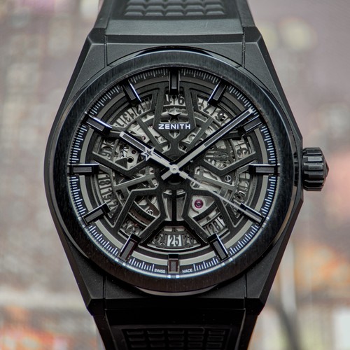 Zenith defy men - defy, black