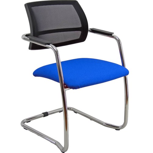 Sedia visitatore con slitta