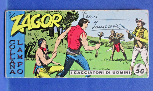 Zagor striscia collana lampo - zagor,