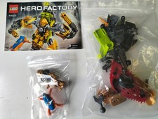 LEGO HERO FACTORY HEROES ROCKA CRAWLER SET 44023 USATO COMPLETO