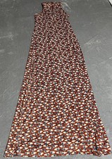 Maxi abito vintage Juli California donna XS ippopotamo stampa floreale anni 60 70