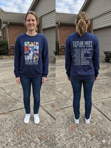 Felpa girocollo taylor swift - girocollo,