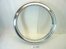 Cerchio moto epoca Radaelli 19 36 fori alluminio bordo H canale esterno 66,8 ...