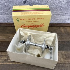 Mozzo anteriore flangia alta Campagnolo Record vintage 36h NOS scatola Made in Italy