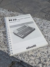 OLIVETTI M 10 OPERATIONS GUIDE MANUALE ORIGINALE (ENG)