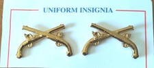 Insignes de col US Officier