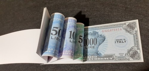 Banconote lire libretto - banconote,