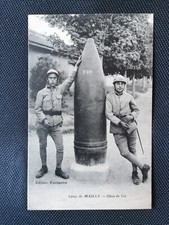  CPA 10 Camp de MAILLY - Obus