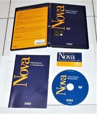 Dvd rom Win NOVA L'ENCICLOPEDIA MULTIMEDIALE Utet 2005 PERFETTO Pc 