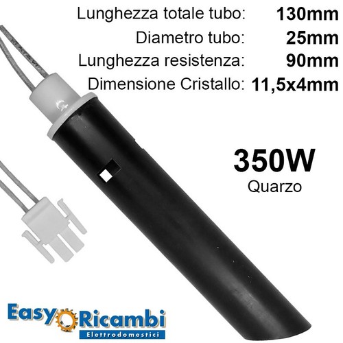 Kit candeletta quarzo 350w - al,