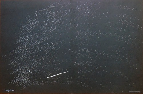 Hans hartung litografia del - hartung,