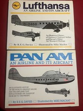 Aerei 2 Voll.   Pan Am - Lufthansa.   An Airline and Its Aircraft   By Davies R.