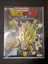 LAMINCARDS DRAGONBALL Z SERIE X METAL ALBUM CON 110 CARDS SPECIAL DA COLLEZIONE!