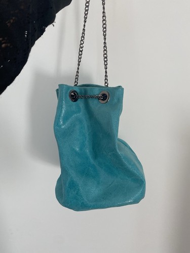 Borsa secchiello vera pelle - borsa,