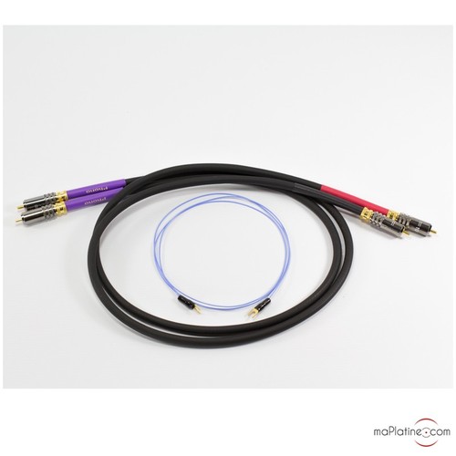 Câble phono tellurium black - câble,
