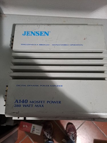 Amplificatore jensen 140 - amplificatore,