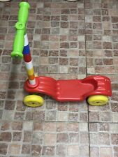 Monopattino 4 Ruote in Plastica per Bambini da 3 anni