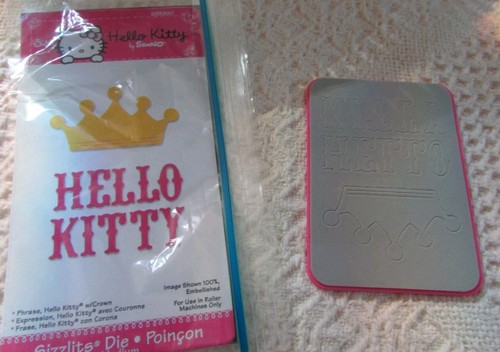 Sizzix hello kitty med die - hello,