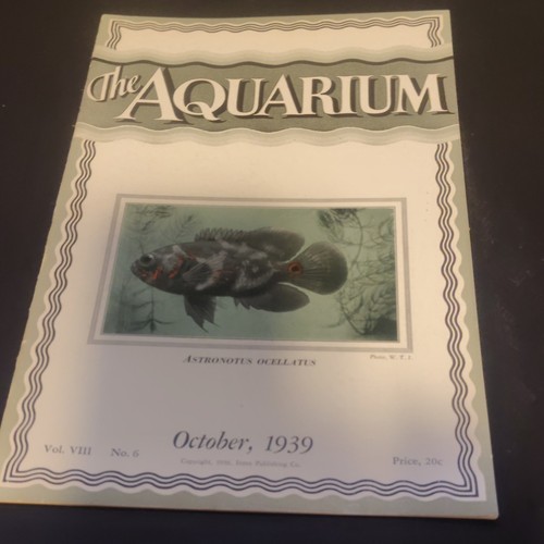 The aquarium october 1939 - aquarium,