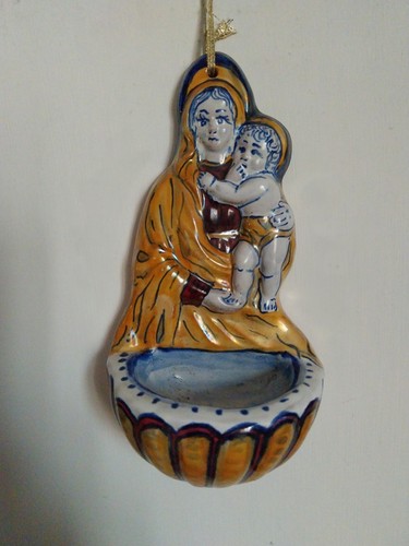 Acquasantiera ceramica di - in,