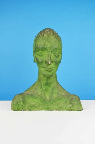 Mezzobusto scultura donna - mezzobusto,