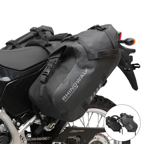 Rhinowalk moto borsa sella - moto,