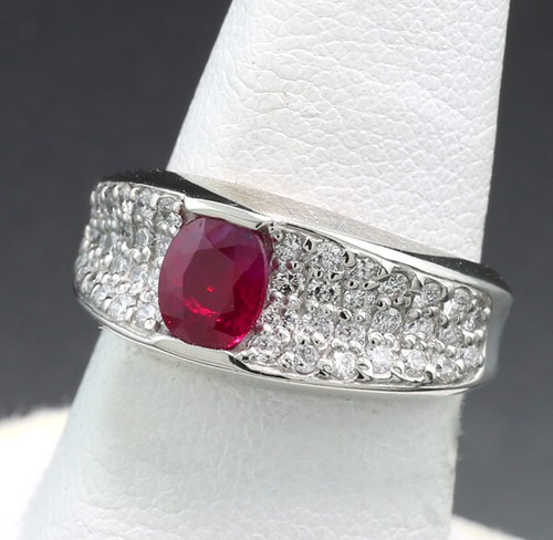 Anello brillante platino - brillante, in