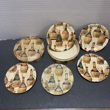 *5* Sottobicchieri Bottiglia