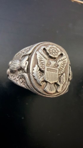 Anello aquila americana