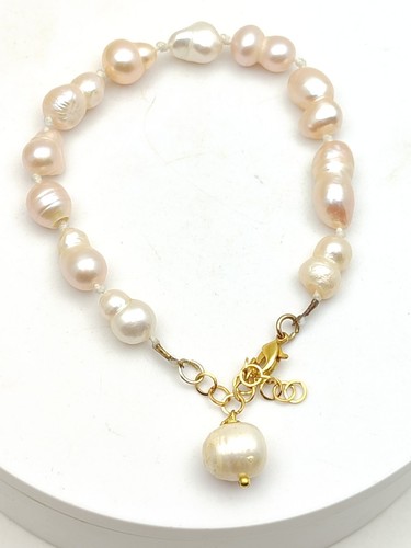Bracciale perle barocche - bracciale,